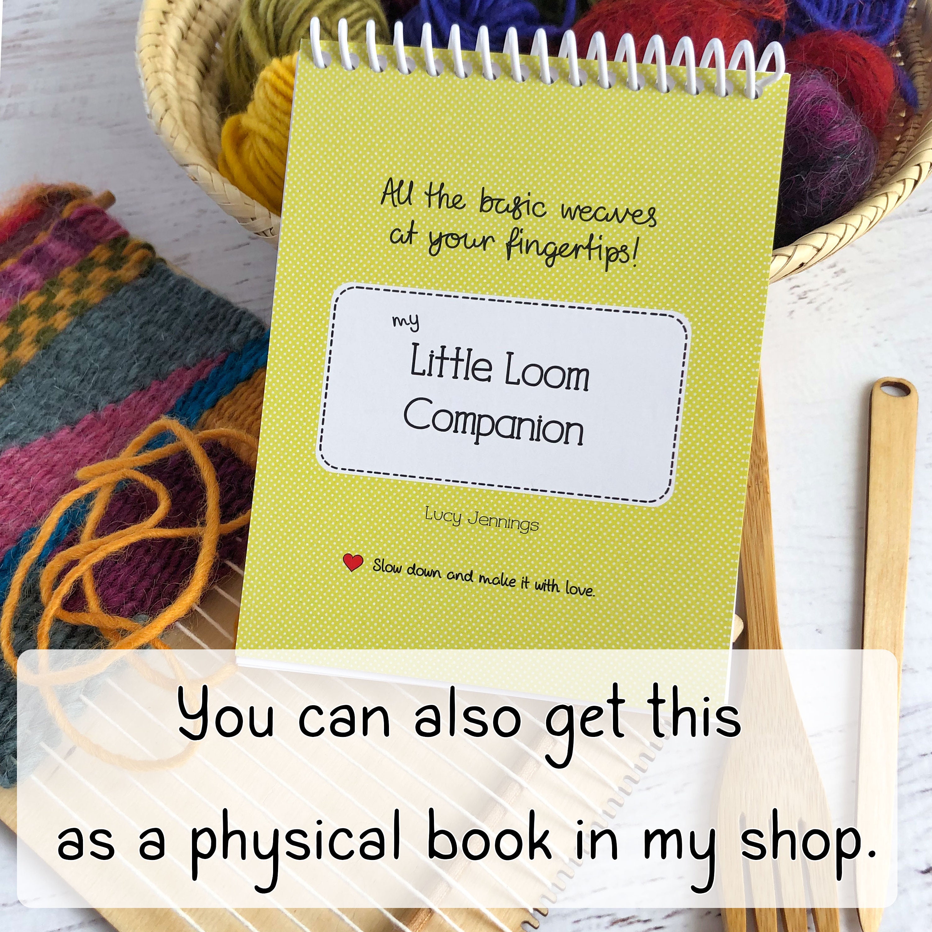 Beginners Weaving Book Learn to Weave on a Small Loom Ebook Etsy