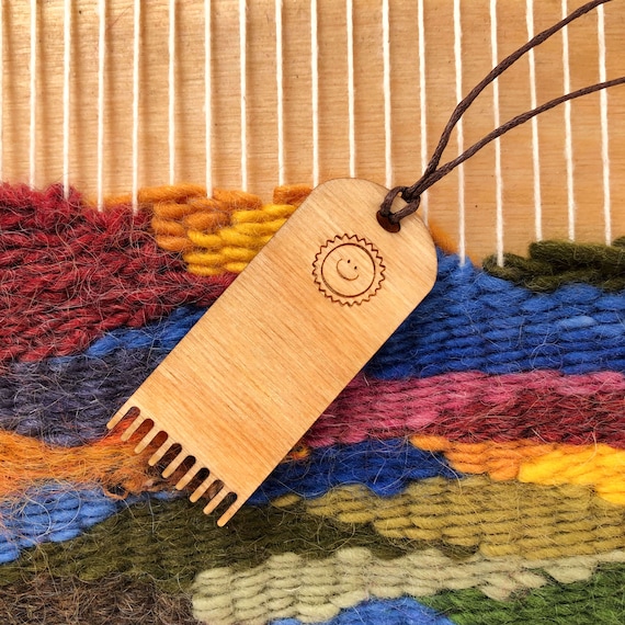 Mini Wooden Tapestry Beater Weaving Beaters Wooden Weaving Comb