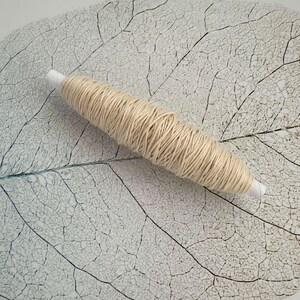 Natural Cotton Warp Yarn, 8/4 Weaving String, Strong Loom Thread afbeelding 2