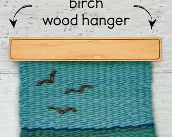 Birch Wood Tapestry Hanger, Small Quilt Display (9.25 Inches)