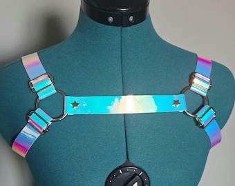 Starry Stallion Shoulder Harness (UV light reactive)