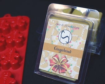 Gingerbread | Christmas Wax Melts, Holiday Gift, Winter Scents, Tarts, Housewarming, Stocking Stuffer