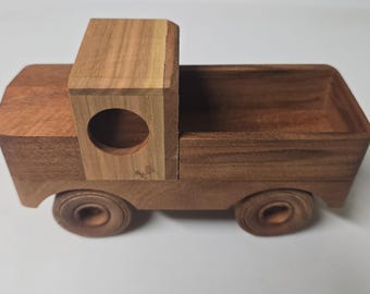 Custom Handmade Wooden Toy Truck