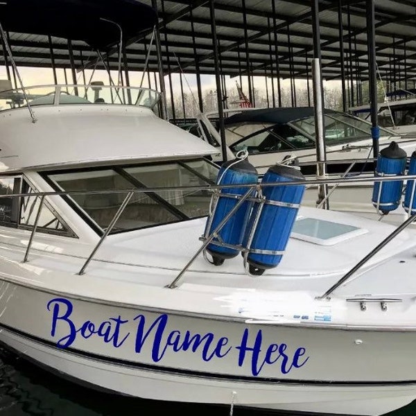 Boat Wall Decal Etsy