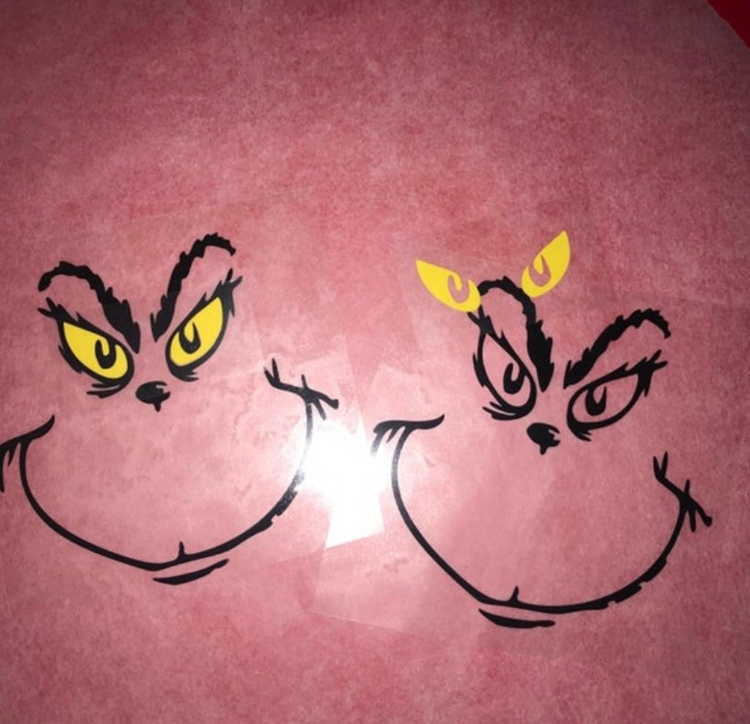 Grinch Iron Oniron on Grinchgrinch Iron on Decalthe Grinch Etsy