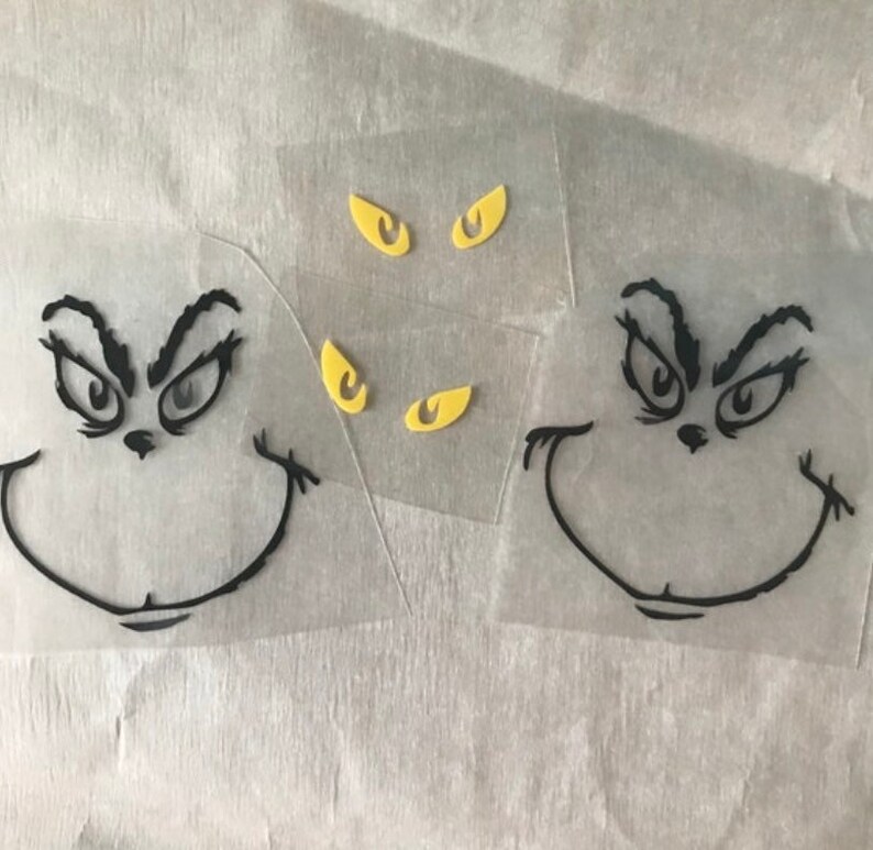 Grinch Iron Oniron on Grinchgrinch Iron on Decalthe Grinch Etsy
