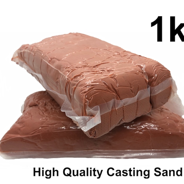 1 Kg of Petrobond Oil Bonded Metal Casting Sand (Delft Clay Style Casting)