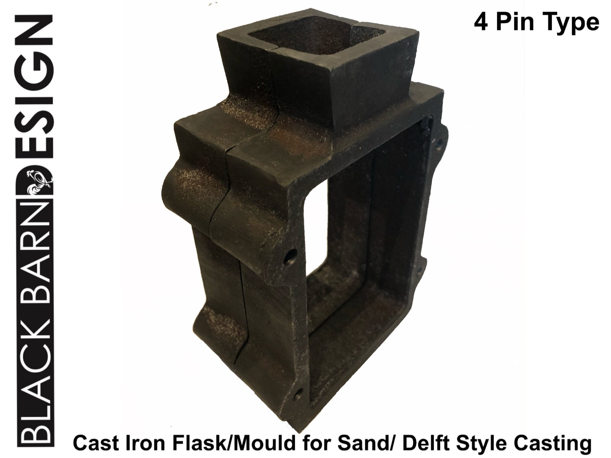 Sand Casting Kit 2 Kg & Flask for Metal Casting delft Style Gold Silver  Bronze -  Israel