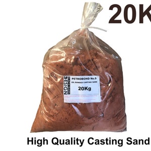 20 Kg of Petrobond Oil Bonded Metal Casting Sand (Delft Clay Style Casting)