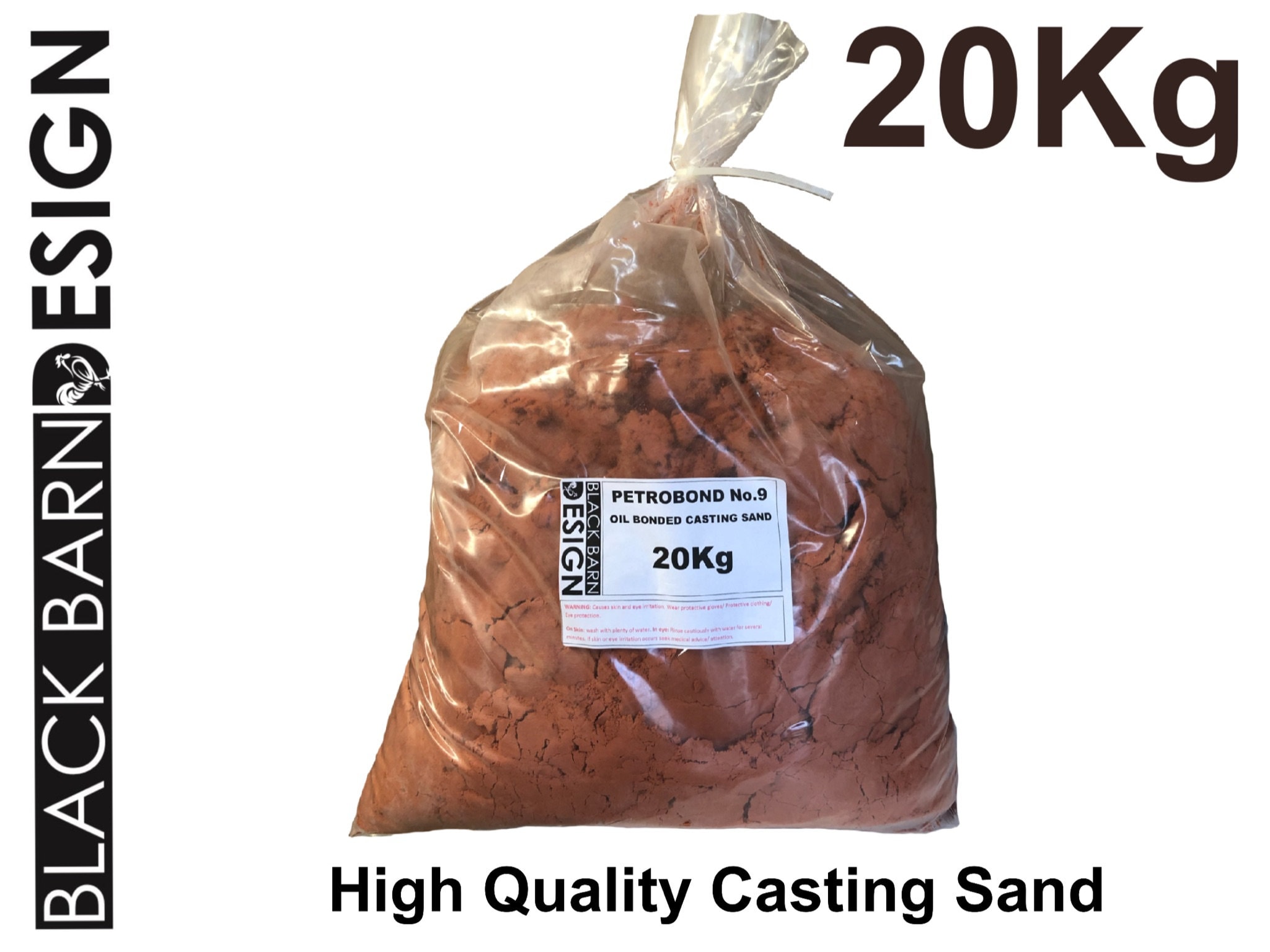 20 Kg of Petrobond Oil Bonded Metal Casting Sand delft Clay Style Casting -   Sweden