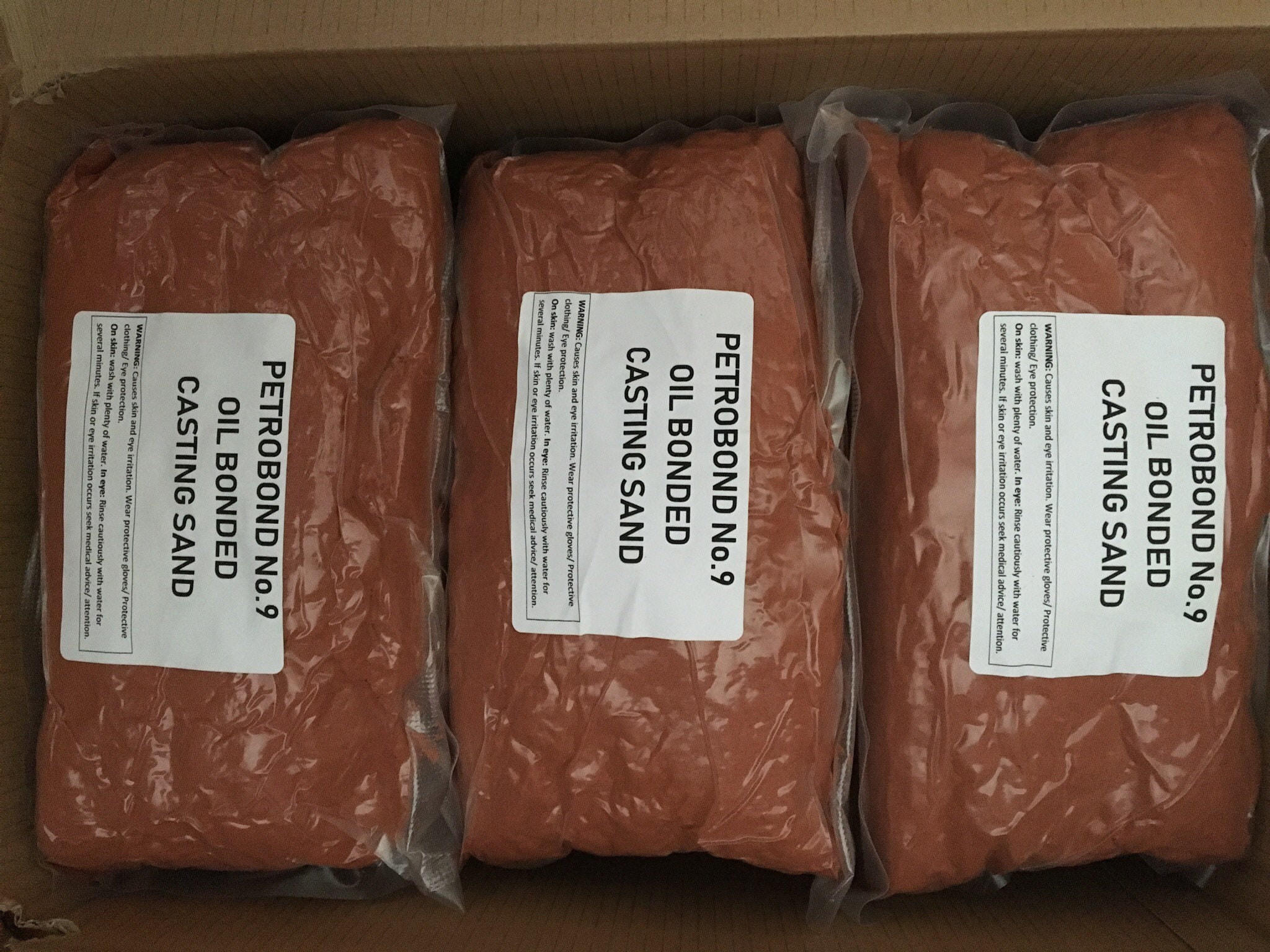 5 Kg of Petrobond Oil Bonded Metal Casting Sand (delft Clay Style ...