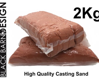 2 kg of Petrobond Oil Bonded Metal Casting Sand (Delft Clay Style Casting)
