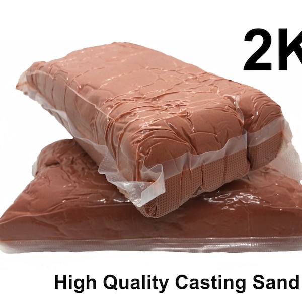 2 kg of Petrobond Oil Bonded Metal Casting Sand (Delft Clay Style Casting)