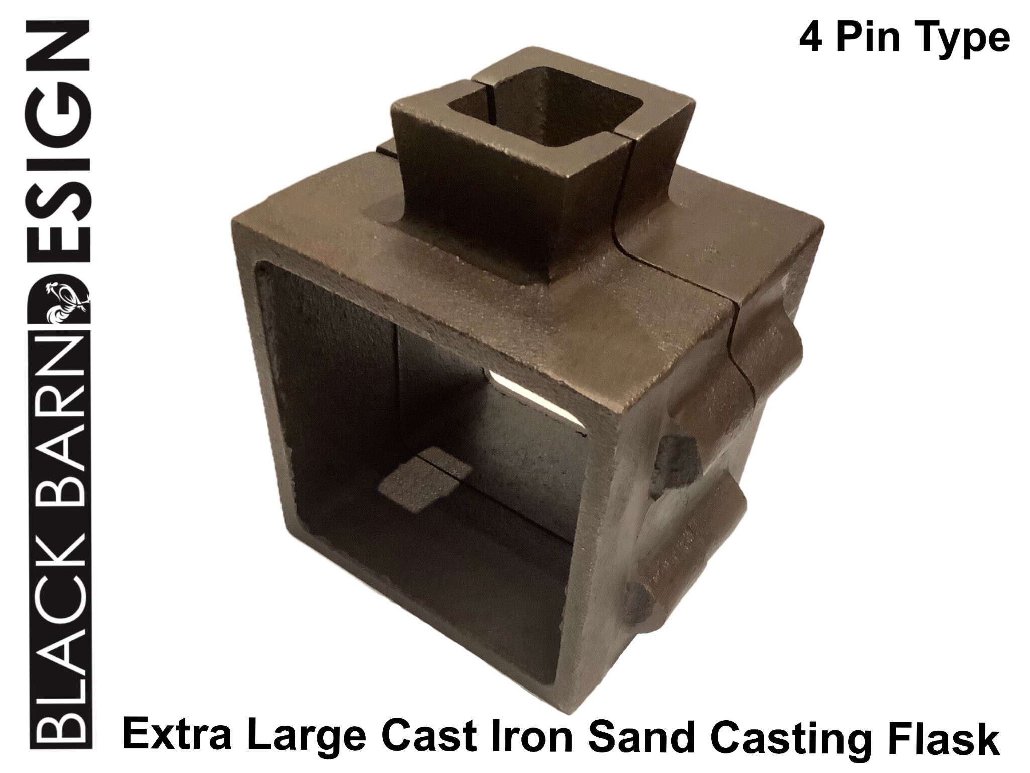 Sand Casting Kit 5 Kg & Extra Large Flask for Metal Casting Gold Silver