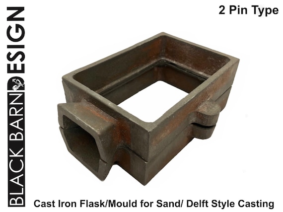 Sand Casting Kit 2 Kg & Flask for Metal Casting delft Style Gold Silver  Bronze -  Finland