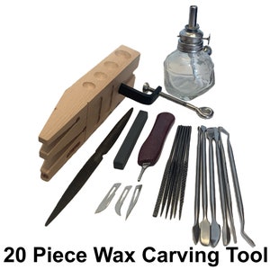 20 Stück Wachs Carving Tool Kit Für Wachs Carving Schmuck Projekte Ringe Anhänger