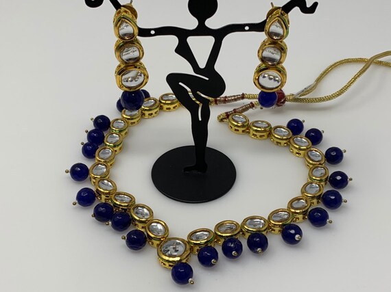 kundan beads jewellery