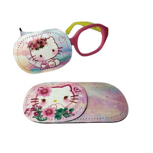 Ögonlapp för barn/kattungeögonlapp/rosögonlapp/ögonlapp för glasögon