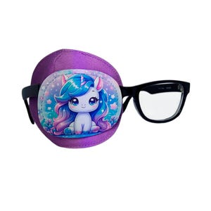 Soft Cotton Eye Patch for Glasses – Comfortable Full Coverage for Amblyopia, Lazy Eye, Strabismus – Non-Irritating Cotton Fabric