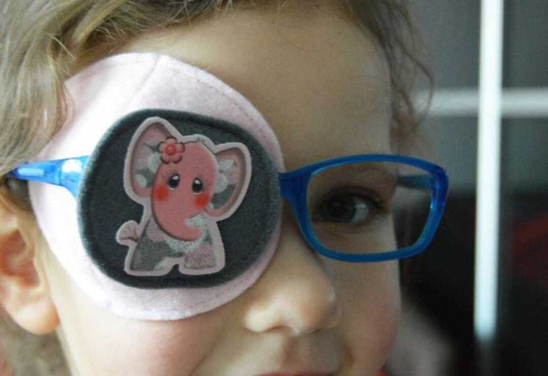 Reusable Full Coverage Kids Eye Patch for Lazy Eye Treatment, Amblyopia ...