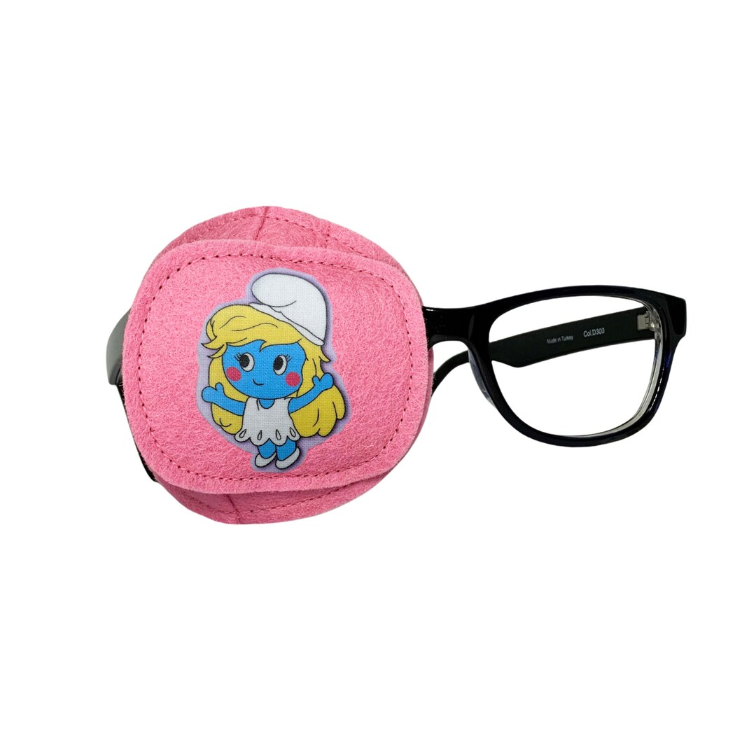 Full Coverage Kids Eye Patch for Glasses Reusable Occlusion Patch Lazy ...