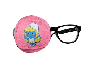Full coverage kids eye patch for glasses reusable occlusion patch lazy eye treatment amblyopia therapy strabismus vision training
