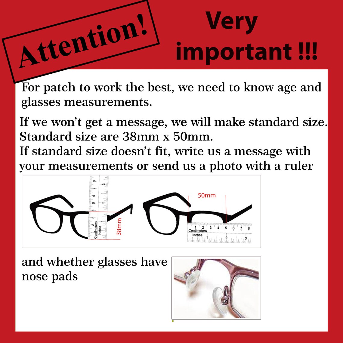Reusable Eye Patch/ Amblyopia/ Astigmatism/ Strabismus Correction ...