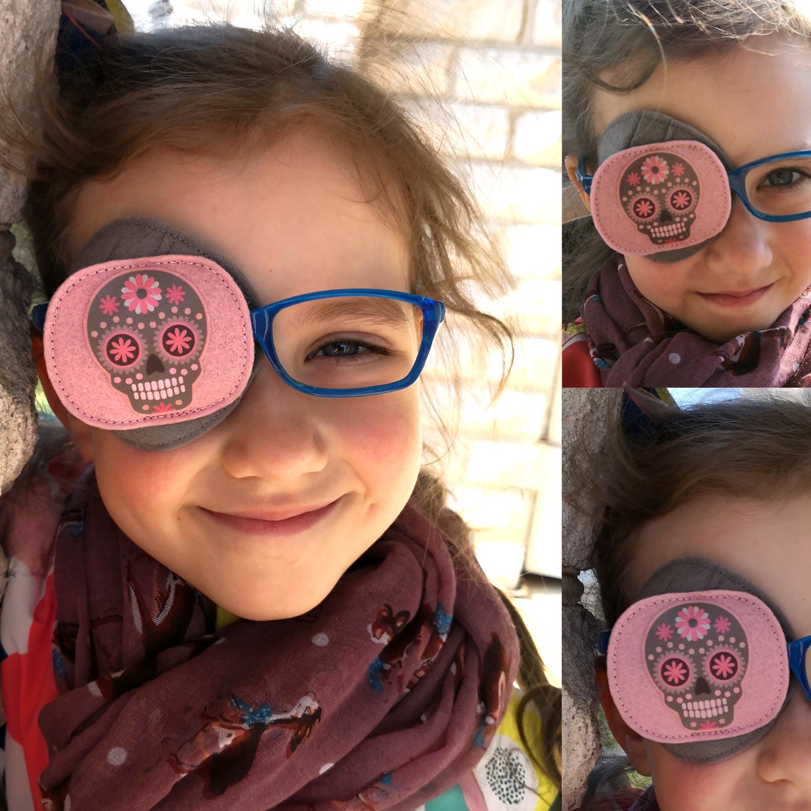 Kids lazy eye/ eye patch for kids/ girl eye patch/ amblyopic / Etsy