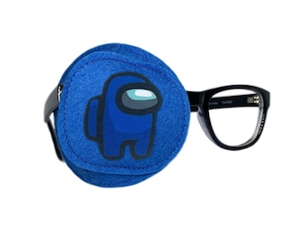 Cache-œil réutilisable pour enfants à couvrance totale pour le traitement des yeux paresseux, l'amblyopie et le strabisme - Patch à porter au quotidien et pour l'entraînement visuel