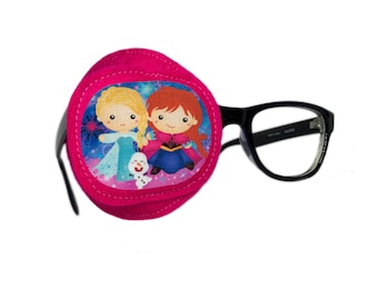 Reusable kids eye patch – full coverage soft gentle patch for lazy eye treatment, amblyopia therapy, strabismus correction, vision training
