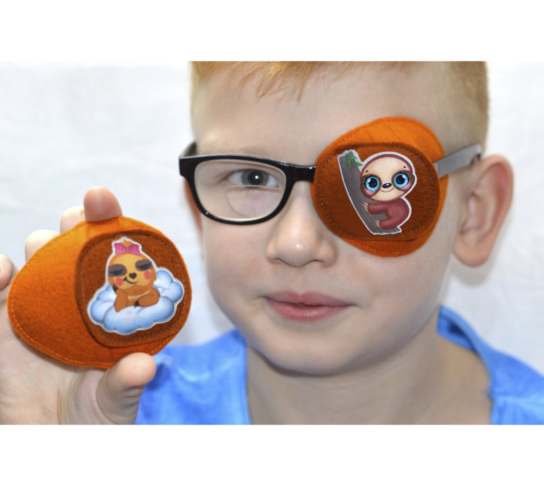 Reusable Full Coverage Kids Eye Patch for Lazy Eye Treatment, Amblyopia ...