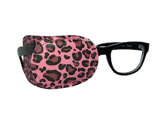 Eye patch fits both sides of the eye, used for the treatment of lazy eye, amblyopia, strabismus correction