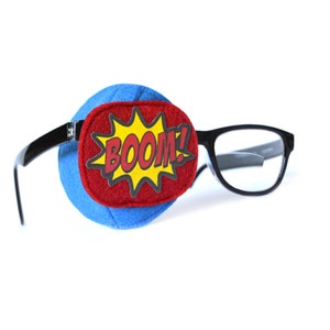 Eye patch used for the treatment of lazy eye - Orthoptic eye patch - Eye patches for kids - Fully obscured eye patch