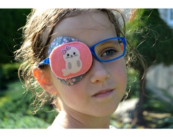 Cache-œil réutilisable pour enfants : patch doux et à couvrance totale pour le traitement des yeux paresseux, le traitement de l'amblyopie, la correction du strabisme, l'entraînement visuel