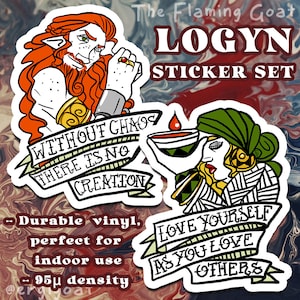 LOGYN STICKER SET*