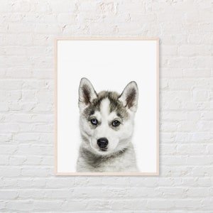 Puppy Print - Nursery Wall Art - Printable Wall Art - Digital Download Print - Kids Room Wall Art