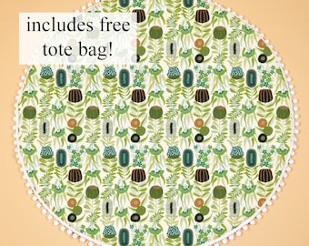 Baby Play Mat - Play Mat - Tummy Time Mat - Baby Nursery Decor - Nursery Play Mat - Kids Play Mat - Australian Natives