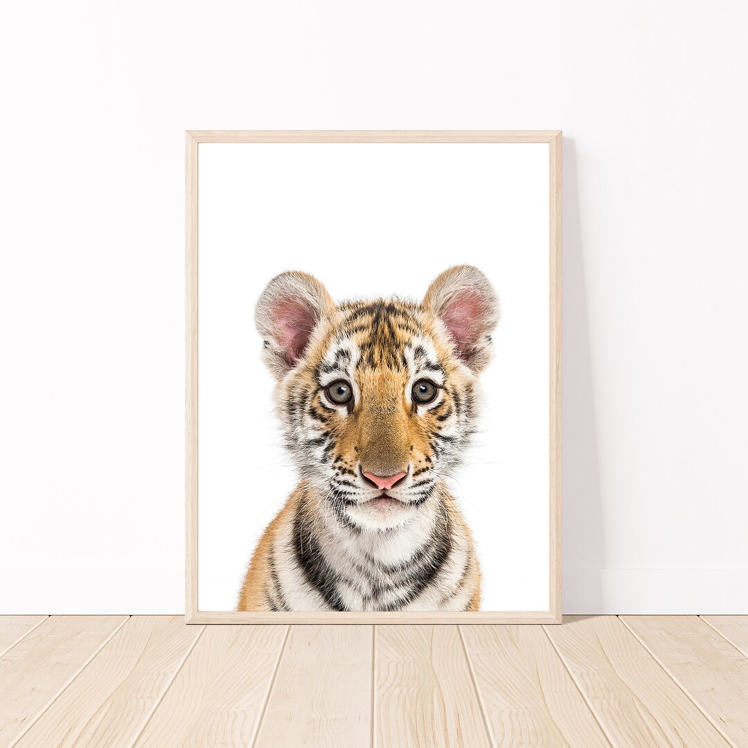 Cub Prints Tiger Cub Print - Nursery Wall Art - Printable Wall Art - Digital ...