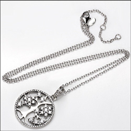 Sparkling Family Tree Necklace 2024 | favors.com