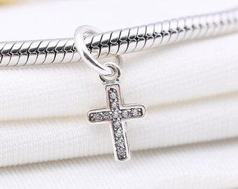 Pandora Cross Charm - Etsy UK
