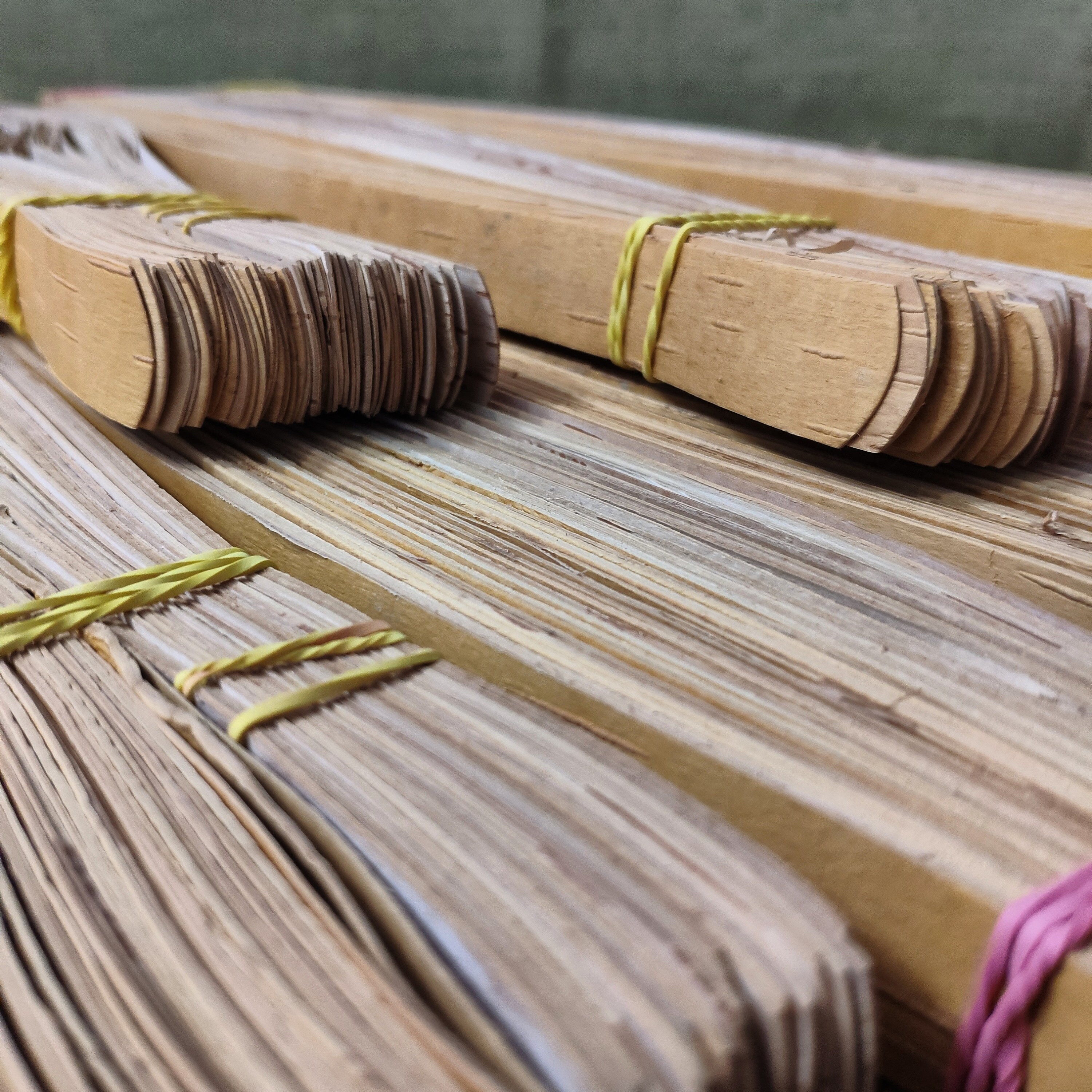 Birch bark tapes for weaving birch bark strips Etsy