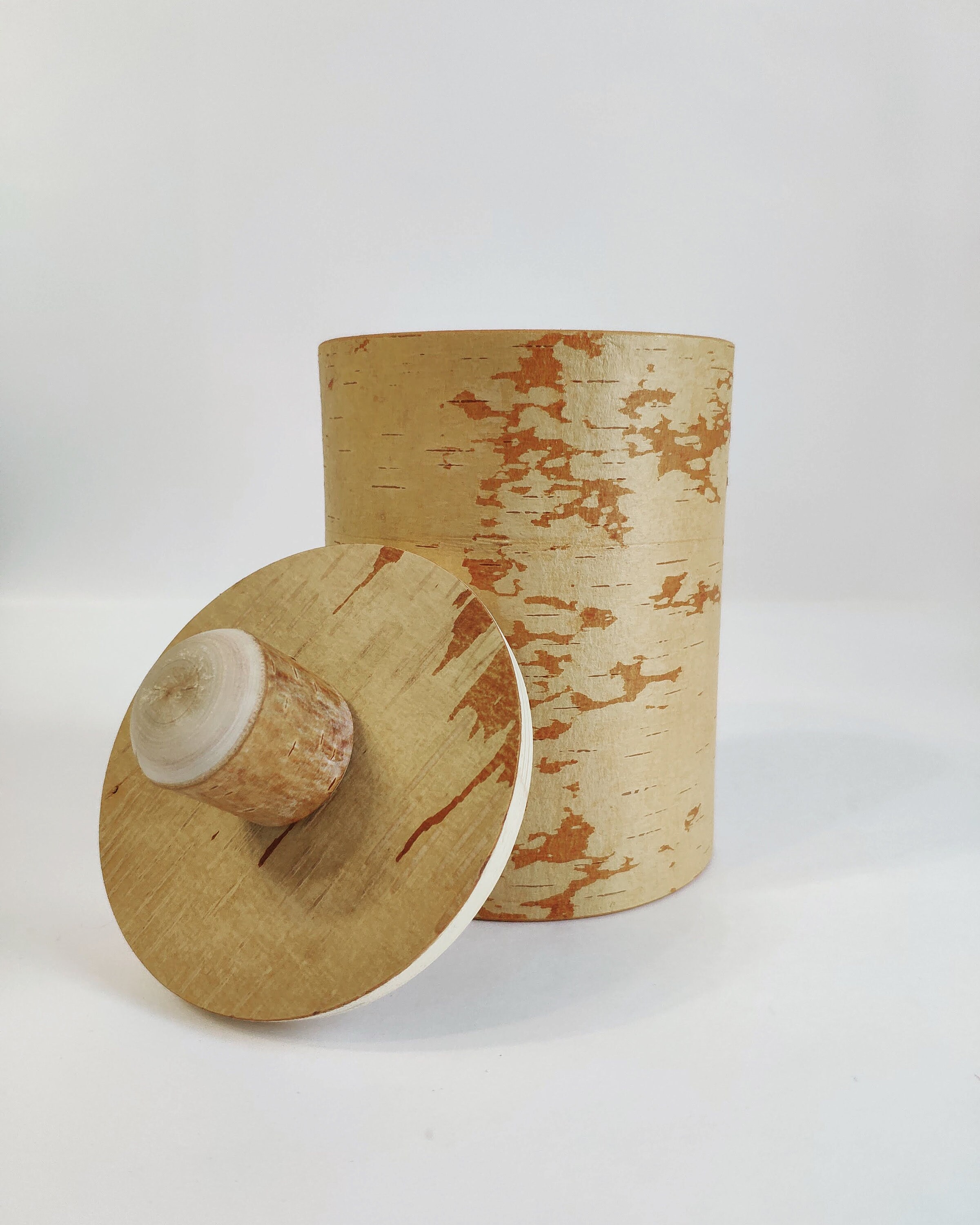 Birch bark box birchbox natural product Etsy