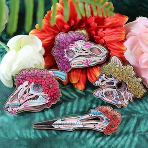 Díno de los Muertos Schedel 2 – Pins & Magneten