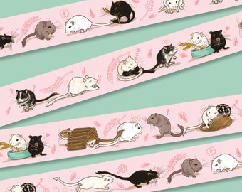 Washi Tape · Gerbil "I'm not a hamster!"