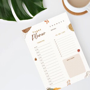 A 4 day planner digital instant download jpg file pdf To do list diary notebook bullet journal calendar instant download image 3