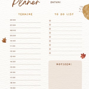 A 4 day planner digital instant download jpg file pdf To do list diary notebook bullet journal calendar instant download image 4