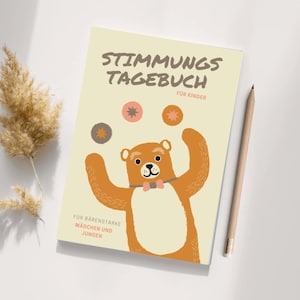 Diario del estado de ánimo para niños a partir de 11 años - para niñas y niños fuertes Diario de la felicidad Diario de la atención plena Diario de la gratitud