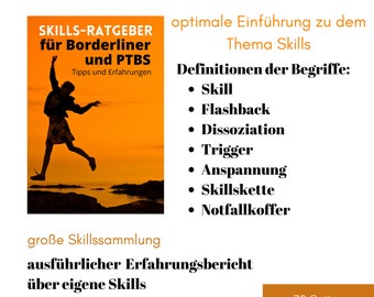 E-Book Skills Guide for Borderliners and PTSD Sufferers Skill for Trauma Post-Traumatic Stress Disorder Borderline Guide
