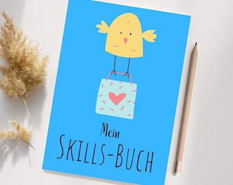Mein Skillsbuch- Ergänzung zum Stimmungstagebuch für Borderliner  - Ein Tagebuch zum Ausfüllen Skill reha geschenk me time therapie