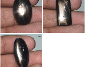 Natural African Black sunstone Gemstone, Black Sunstone Cabochon, Loose Sunstone Cabochon, Sunstone Jewelry Making Gemstone